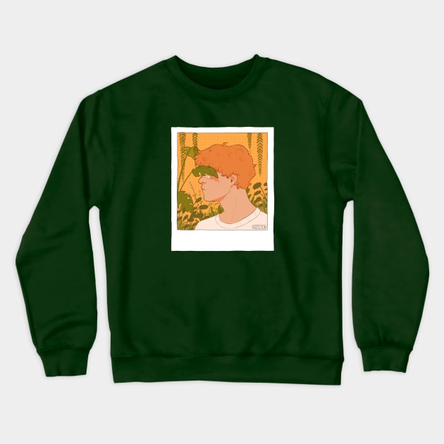 Plant boy Crewneck Sweatshirt by wingsofjupiter